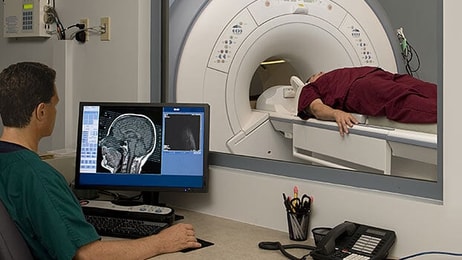 MRI scan helium medical