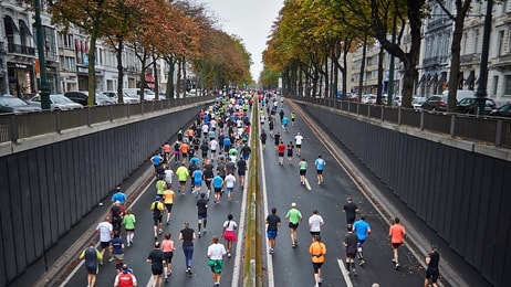 Marathon running