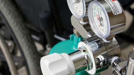 Medical oxygen cylinders