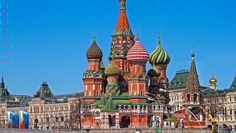 moscow red square saint basils cathedral