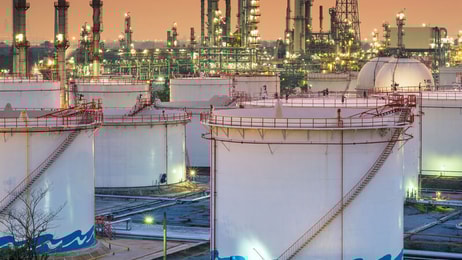 Oil-fuel-refinery-sunset