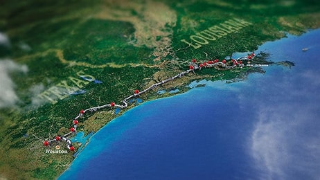 Air Products hydrogen pipeline