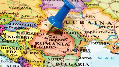 Romania-map