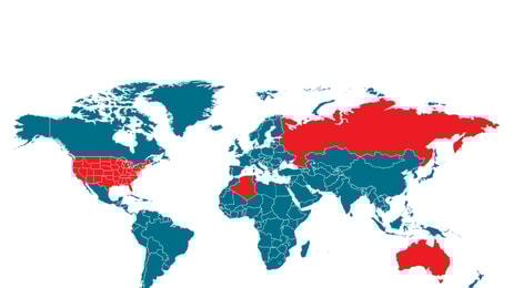 Global helium map
