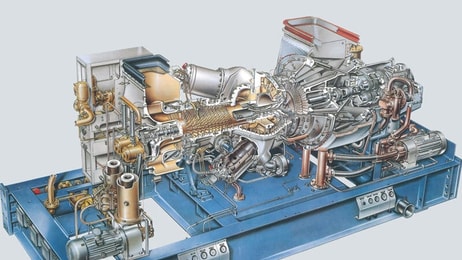 siemens tb5000 industrial gas turbine