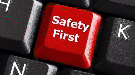 Health and safety keyboard