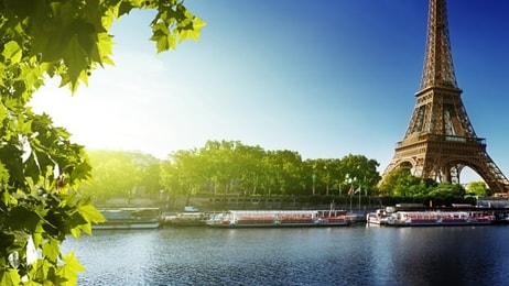 Seine river Paris France