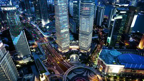 shanghai night view