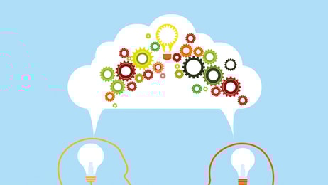 sharing ideas concept