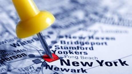 New York map