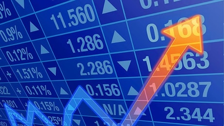 Financial Upward market trend