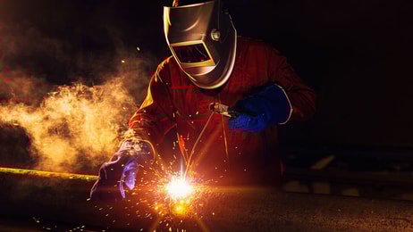 welding cuttingfactory welding closeup