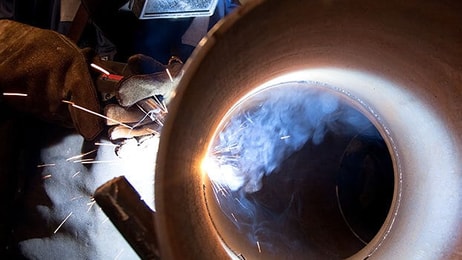 Welding tube