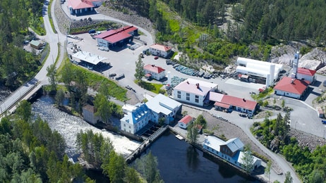 Woikoski head office birds eye view
