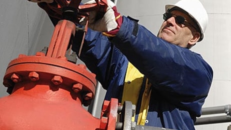 Oil rig worker