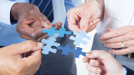 Merger, acquisition, business deal, concept