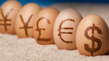 Financial world currency