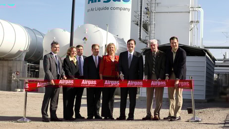 Airgas minooka illinios asu ribbon cutting