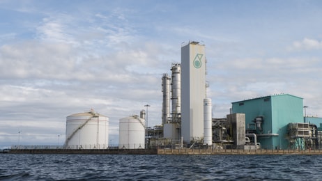 Air Separation Plant at one of the methanol plants operated by Petronas in Labuan, Malaysia