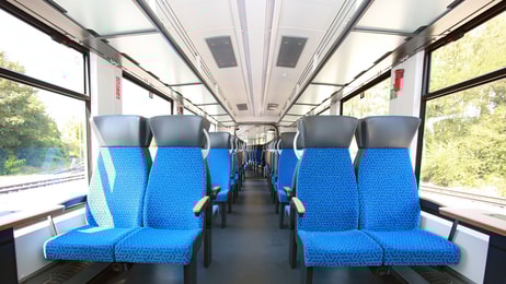 Alstom hydrogen powered passenger train