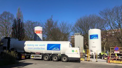 Bisbebjerg hospital installation copyright The Linde Group