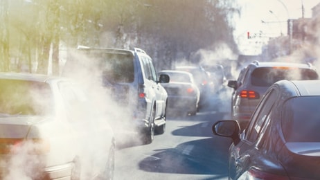 Car exhaust CO2