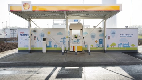 Cobham hydrogen fuelling station itm power shell