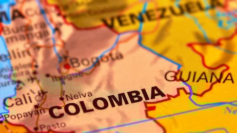 colombia map