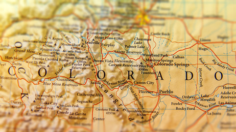Colorado on Map