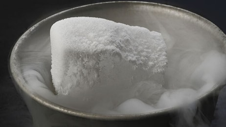 Dry ice carbon dioxide