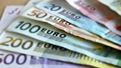 Euro currency euros money finance financial