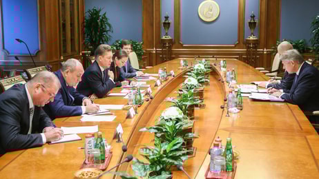 Gazprom and linde meeting