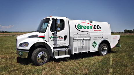Green CO2 truck