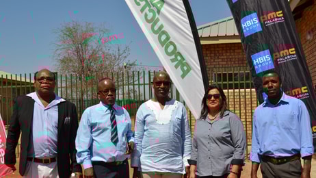 Lebeko High School Library Opening