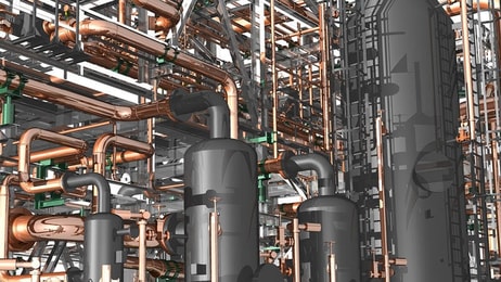 LENA Golden Valve Award-winning rendering by Linde Engineering