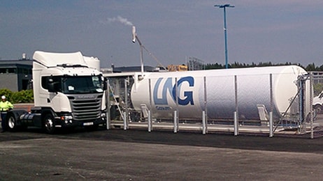 Chart-Gasum LNG station