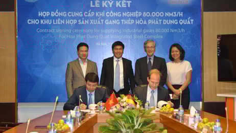 Messer signs contract for largest industrial gases site in vietnam