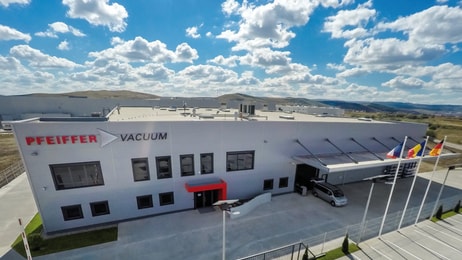 Pfeiffer Vacuum - New high-tech production site in Romania - cmyk