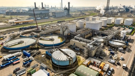 Photogtaphic Services Shell International Limited-Pernis Refinery, Rotterdam