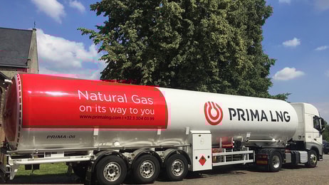Prima lng tanker close up