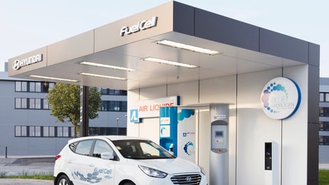 Public hydrogen station air liquide hyundai motor europe