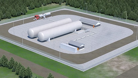 Raahe LNG terminal