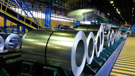 Sheet steel rolls
