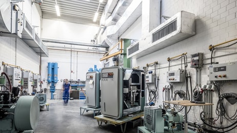 Sauer Compressors _ Every compressor is subject to a test bench run of at least 16 hours before delivery