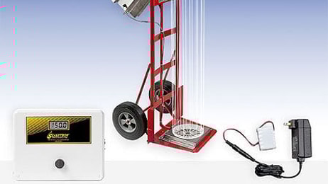 Cylinder cart scale