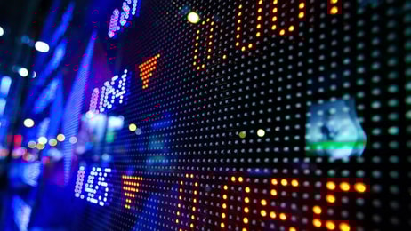 Crisis, management, stock-market-price-display-abstract