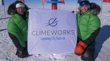 Swans at south pole with cw flag preview