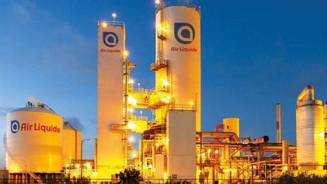 Un impianto produttivo Air Liquide