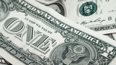 Us dollar currency financial money america