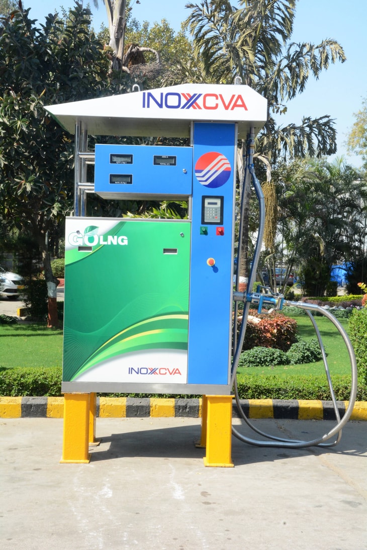 INOXCVA develops India’s first LNG dispenser